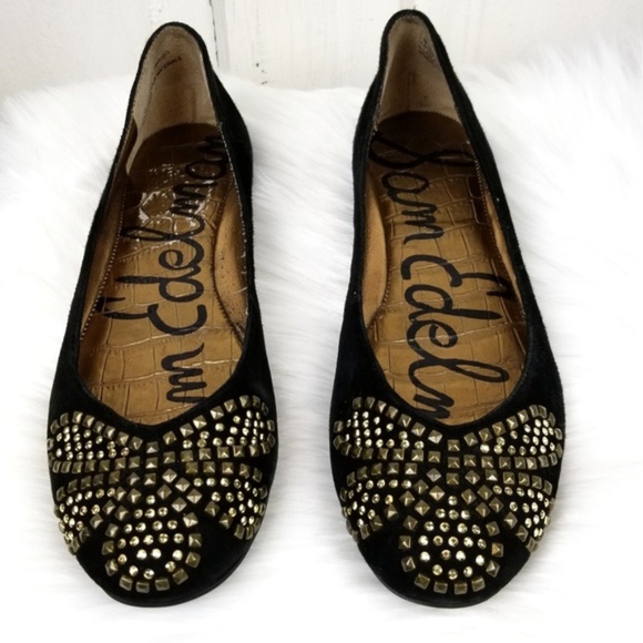 Sam Edelman Shoes - Sam Edelman Charleen Studded Suede Flats